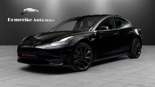 TESLA Model 3 PERFORMANCE AWD // TrackMode, PremiumLyd, 20" Sport++