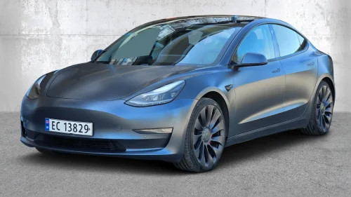 TESLA Model 3 Performance Vpumpe AP HW3 PPF Premium Nytt Hovedbatteri