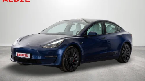 TESLA Model 3 Performance/Autopilot/MCU2/PremiumLyd/AWD/ÜberSommer