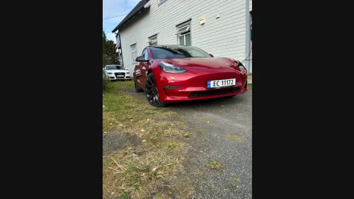 TESLA Model 3 Performance AWD  Nytt batteri