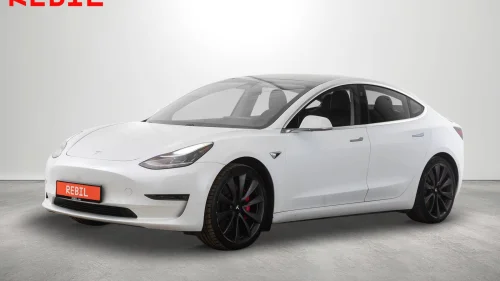 TESLA Model 3 Performance/530km/AWD/Skinn/Pano/R.kamera/Memory/DAB