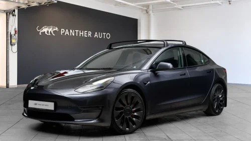 TESLA Model 3 Elektrisk bakluke | Adaptive LED | 360° kamera | Skinns