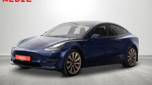 TESLA Model 3 530km(WLTP)/Performance/AWD/MCU2/Navi/R.kam/Pano/AP