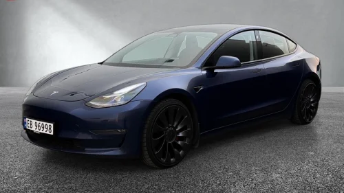 TESLA Model 3 Performance/AWD/Premium/Autopilot/HIFI/Varmepumpe/567KM