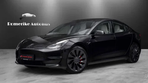 TESLA Model 3 PERFORMANCE AWD // TrackMode, PremiumLyd, 20" Uber+++