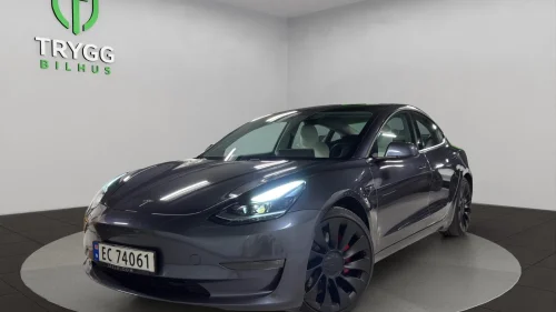 TESLA Model 3 Performance LR / Garantiutløpstest / Facelift / Premium