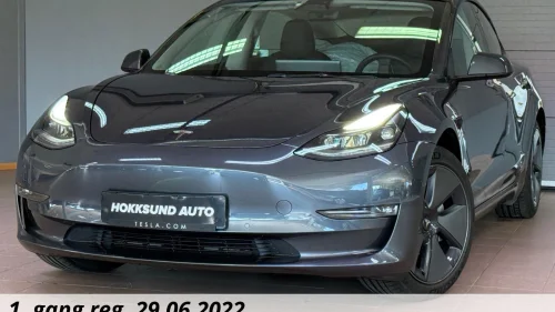 TESLA Model 3 Long range AWD 602KM/Acc/Varmepumpe/R.varme/Autopilot+