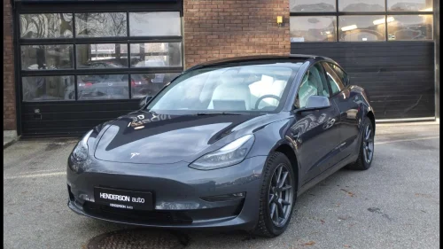 TESLA Model 3 Long Range AWD Lav km/1-eier/Skinn/Navi/Panorama/AP++