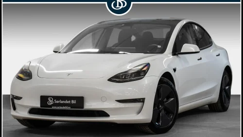 TESLA Model 3 Long Range AWD / EN-EIER! / AUTOPILOT / RATTVARME