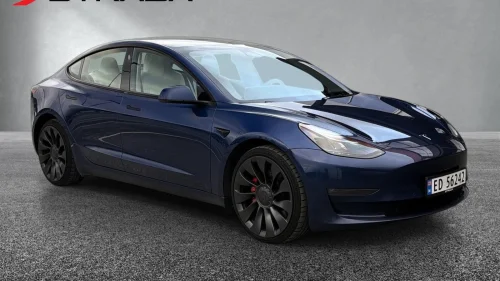 TESLA Model 3 Performance/AWD/Premium/Autopilot/HIFI/Varmepumpe/567KM