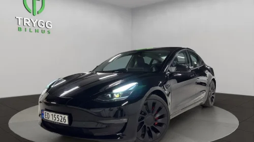 TESLA Model 3 Performance LR / Ny Service / Facelift / Garanti