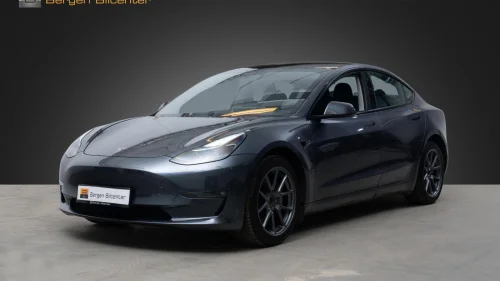 TESLA Model 3 Long Range Skinn Autopilot Premium interiør Norsk