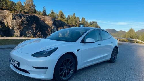 TESLA Model 3 Long Range AWD, S+V, Skinn, Glasstak, KROK, reg 31/5-23