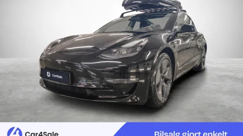 TESLA Model 3 Long Range AWD 602km/ Takboks/ 1-Eier/ Premium/ P.Varme