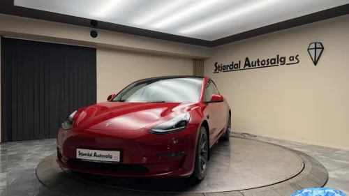 TESLA Model 3 LR AWD/Skinn/Pano/Autopilot/ACC/Navi/APP/1-eier/Norsk