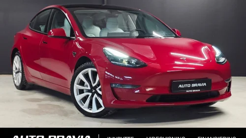TESLA Model 3 LONG RANGE/AWD/614KM/ENHANCED AP/KROK/RATTVARME/MATRIX+