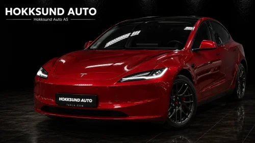 TESLA Model 3 AWD LR Highland 629KM/Hengerfeste/V.Pumpe/Kjøling++