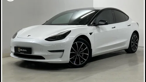 TESLA Model 3 LongRange 498HK 4x4 SortOptikk FullSelvKjøring-FSD