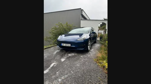 TESLA Model 3 Long Range AWD med hengerfeste
