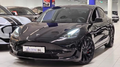 TESLA Model 3 JULETILBUD!!! Performance - Matrix - EAP - Tonede ruter