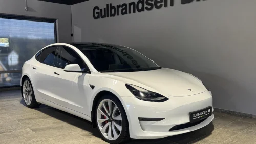 TESLA Model 3 Performance/AWD/FSD/Autopilot/Kamera/Skinn/2x20"