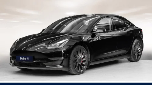 TESLA Model 3 Performance AWD, 20'', Elektriske seter, Glasstak, ACC+