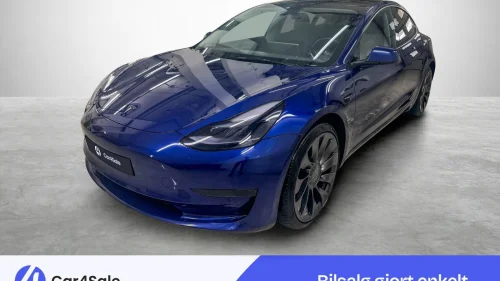 TESLA Model 3 Performance AWD 560km/ AP/ V.Pumpe/ Skinn/ R.Kam/ Pano+