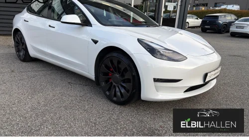 TESLA Model 3 PERFORMANCE/FACELIFT/PREMIUM/AP/RØDE BREMSER/VARMEPUMPE