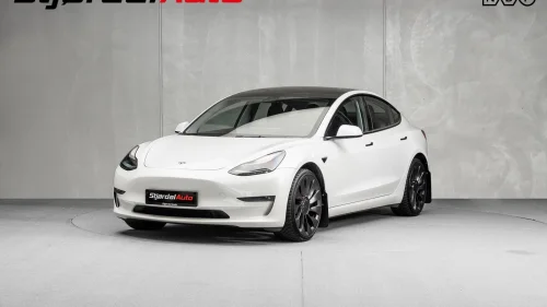 TESLA Model 3 AWD Performance 547WLTP/NYSERVICE/LED/20"/PANO/NAVI/ACC