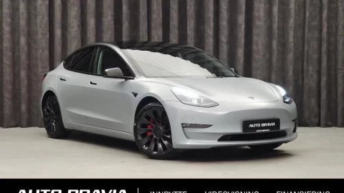 TESLA Model 3 PERFORMANCE/DUAL MOTOR/547KM/RATTVARME/AMD/VARMEPUMPE++