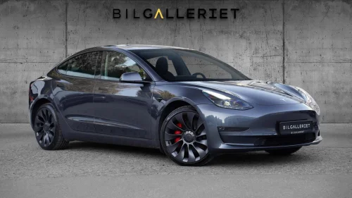 TESLA Model 3 LAV KM/PERFORMANCE/AWD/AUTOP/ACC/NAVI/PANORAMA/PREMIUM