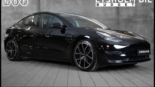 TESLA Model 3 Performance/Premium/Skinn/Autopilot/Fabrikkgaranti