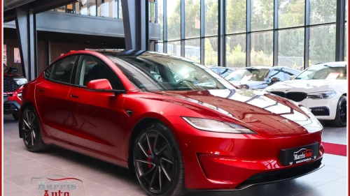 TESLA Model 3 Performance 528WLTP AP  1 Eier Tøff bil - Som NY!