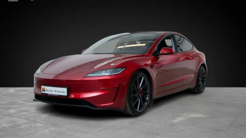 TESLA Model 3 Performance AWD Premium-Lyd S+V hjul Track-Mode