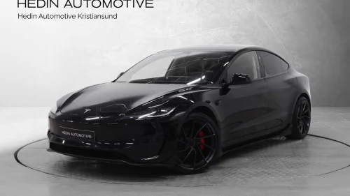 TESLA Model 3 Performance AWD/627 hk/528 km/Skinn/Panorama