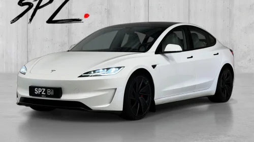 TESLA Model 3 PERFORMANCE | Hvitt Interiør | Matrix LED | 20" | Norsk