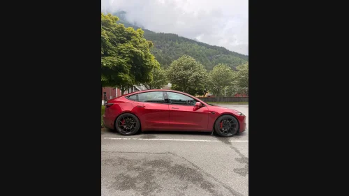 TESLA Model 3 Performance AWD/senk/strøken/demobil/påkostet