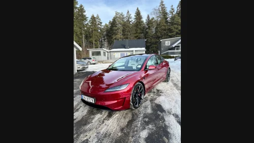 TESLA Model 3 Performance AWD, SOM NY, 570KM, 627HK