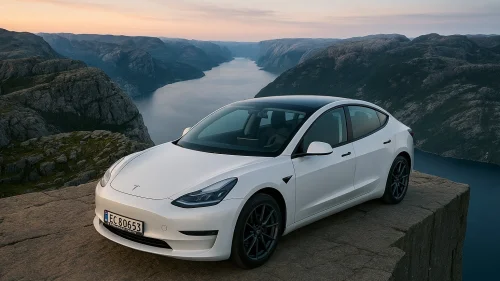 TESLA Model 3 St.range Plus RWD. Varmepumpe. Hfeste.Rattvarme.