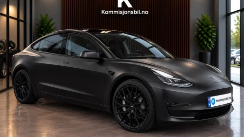 TESLA Model 3 Tesla Model 3 2021 325 HK 448 KM WLTP Satin Black 1eier