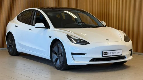 TESLA Model 3 STADARD RANGE / 448WLTP / SKINN / NAVI / KAMERA / NORSK