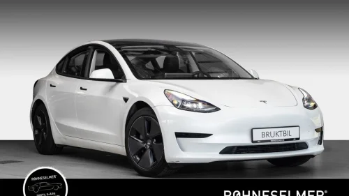 TESLA Model 3 Standard Range Plus/Sort optikk/Skinn/R.kam/innbytte ++