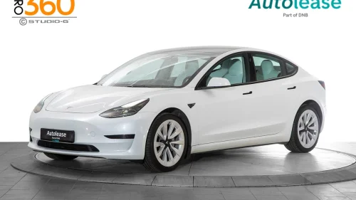 TESLA Model 3 Standard Range Plus RWD, ACC Navi Premium Interiør,