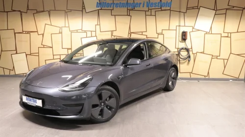 TESLA Model 3 RWD 491 km rekkevidde