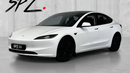 TESLA Model 3 SR | RWD | Skinn | Pano | Kamera | Navi | Norsk