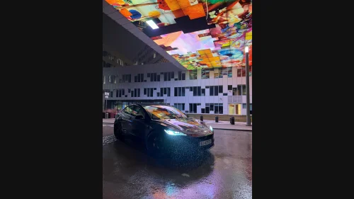 TESLA Model 3 Premium RWD | Hvitt interiør | H&R Senk | S3XY