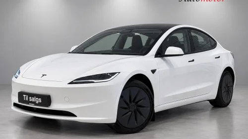 TESLA Model 3 SR/534KM/Skinn/DAB/Panorama/ACC/360/Parkvarmer/Carplay