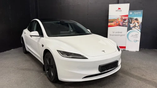 TESLA Model 3 SR 513 WLTP Facelift Autopilot Skinn S+V Varmepumpe LED