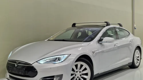 TESLA MOTORS MODEL S 85 EU TIL 2027/GRATIS LADING/NYTT BATTERI M/GARANTI...
