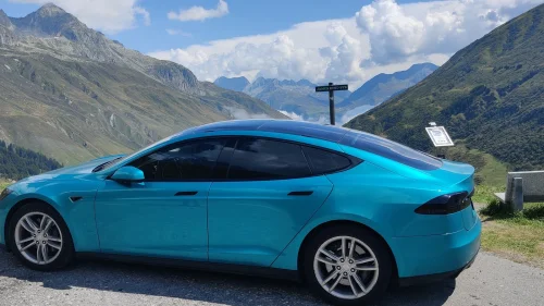 TESLA MOTORS MODEL S Performance 85/ Gratis superlading/Panorama/Luftfjæring